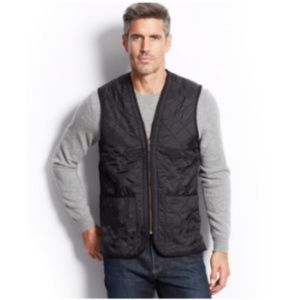 Barbour Polarquilt Vest Black Waistcoat MLI0002BK9